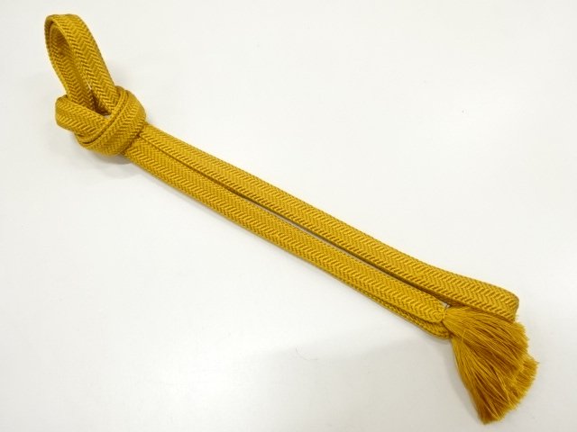 JAPANESE KIMONO / HAND-TIED OBIJIME