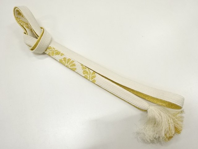 JAPANESE KIMONO / HAND-TIED OBIJIME