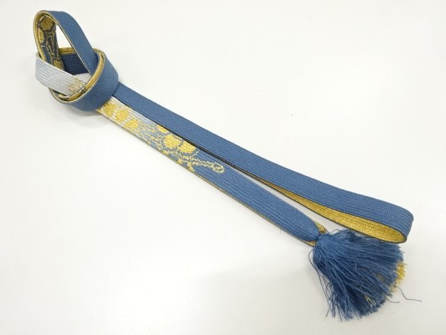 JAPANESE KIMONO / HAND-TIED OBIJIME