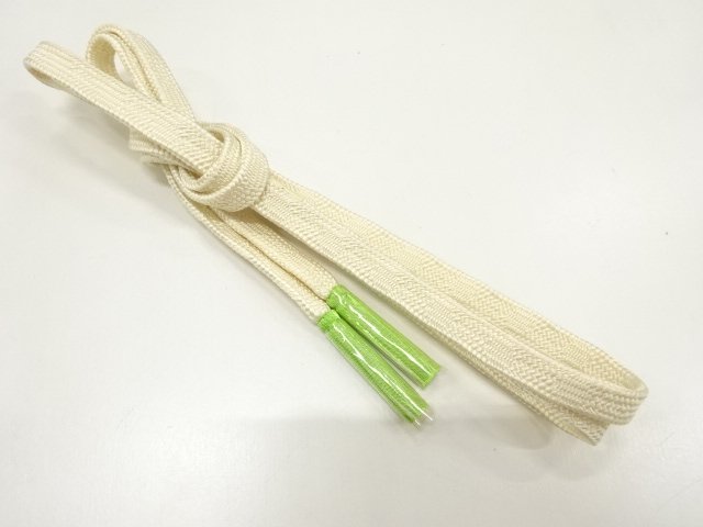 JAPANESE KIMONO / UNUSED HAND-TIED OBIJIME