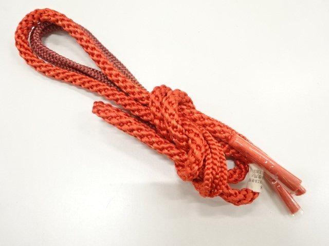 JAPANESE KIMONO / UNUSED HAND-TIED OBIJIME