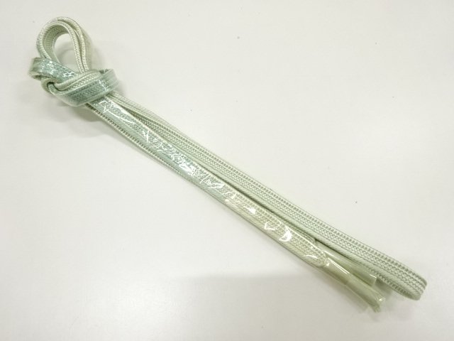 JAPANESE KIMONO / UNUSED HAND-TIED OBIJIME