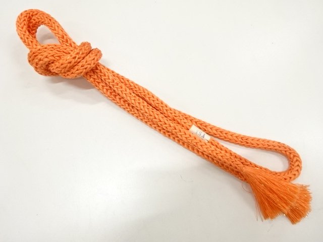 JAPANESE KIMONO / UNUSED HAND-TIED OBIJIME