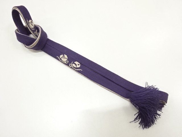 JAPANESE KIMONO / TWISTED TASSEL HAND-TIED OBIJIME