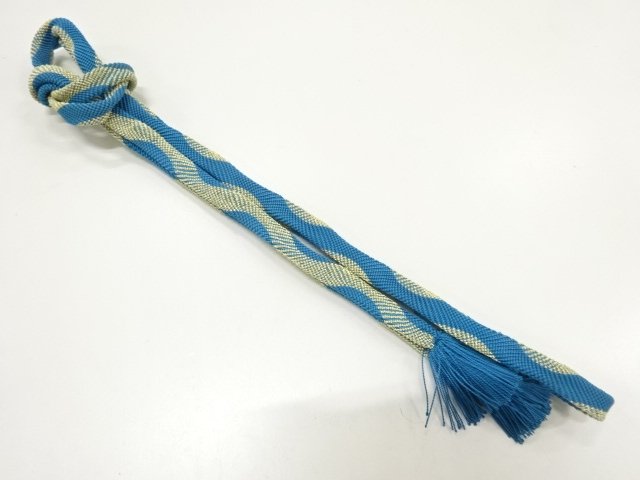 JAPANESE KIMONO / TWISTED TASSEL HAND-TIED OBIJIME