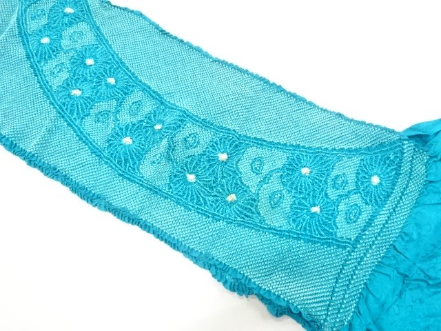 JAPANESE KIMONO / SHIBORI OBIAGE FOR FURISODE