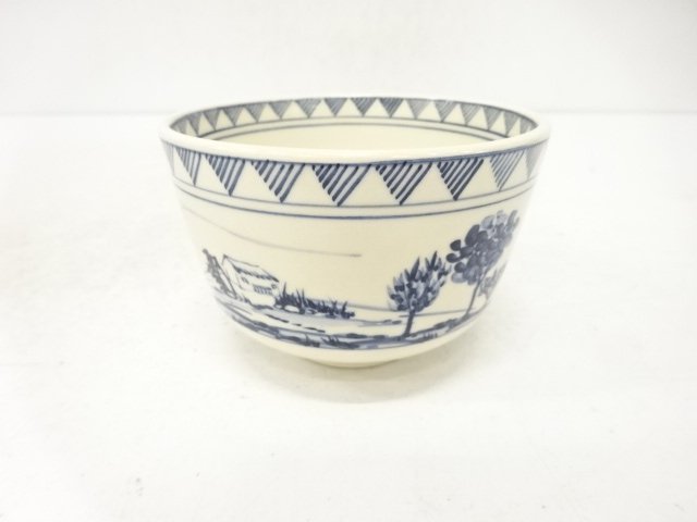 染付茶碗