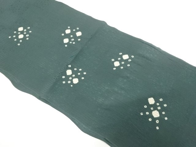 正絹　絞り　夏用帯揚げ