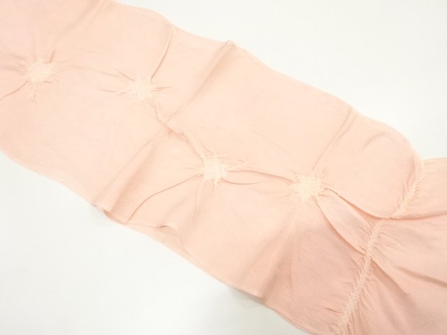 正絹　絞り　夏用帯揚げ