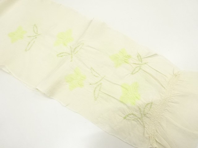 正絹　絞り　夏用帯揚げ