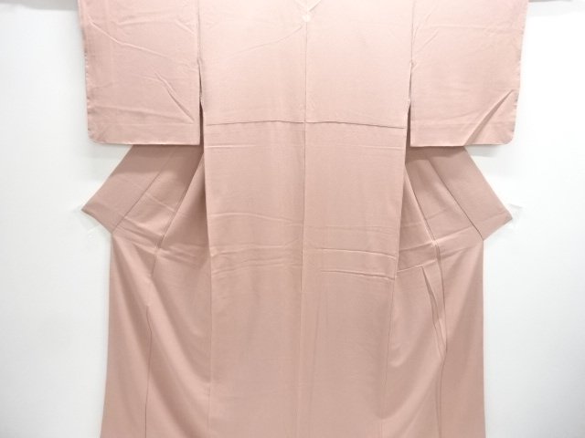 未使用品　一つ紋色無地着物