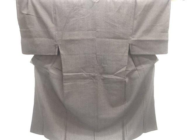 しじら織　縞織り出し男物着物