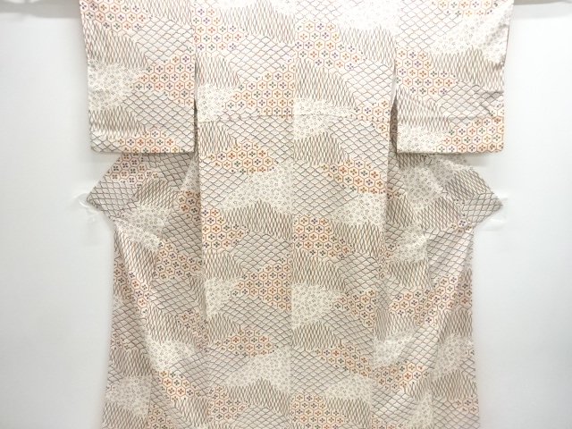 古典柄小紋着物