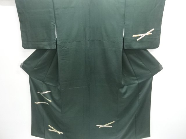横笛模様刺繍訪問着
