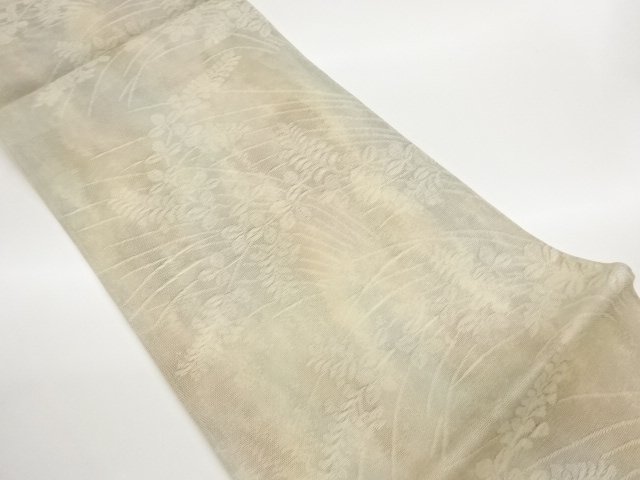 JAPANESE KIMONO / FUKURO OBI FOR SUMMER / WOVEN GRASS