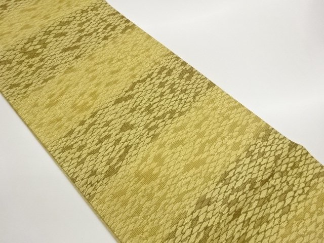 JAPANESE KIMONO / FUKURO OBI / ZENTSU / WOVEN ABSTRACT PATTERN 