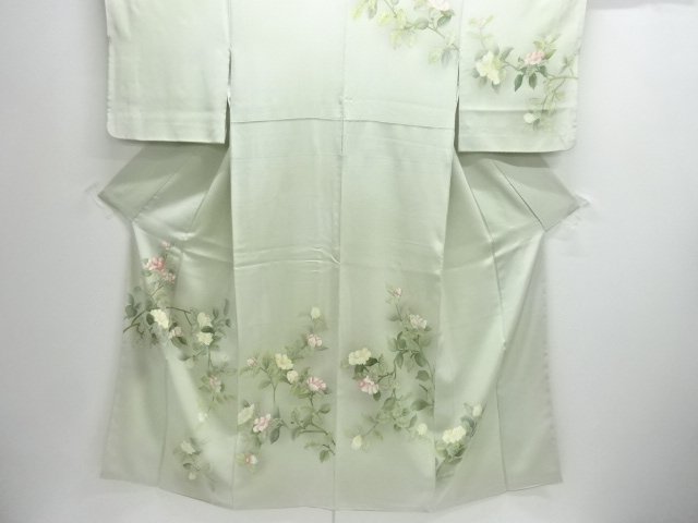 枝花模様暈し訪問着