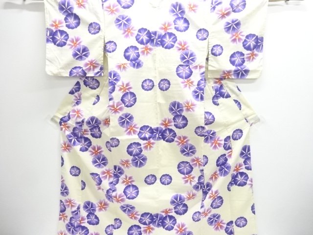 JAPANESE KIMONO / YUKATA / KOBAI / MORNING GLORY