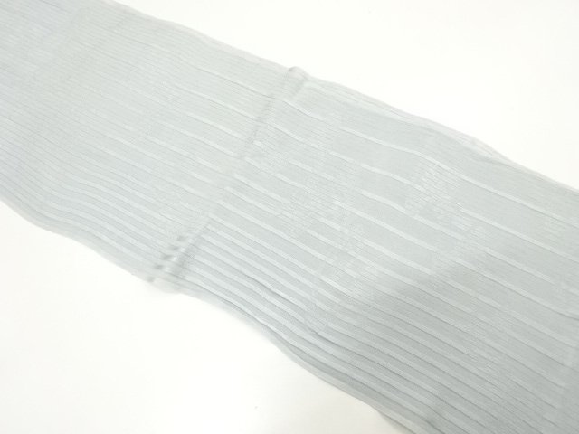 正絹　竪絽　夏用帯揚げ