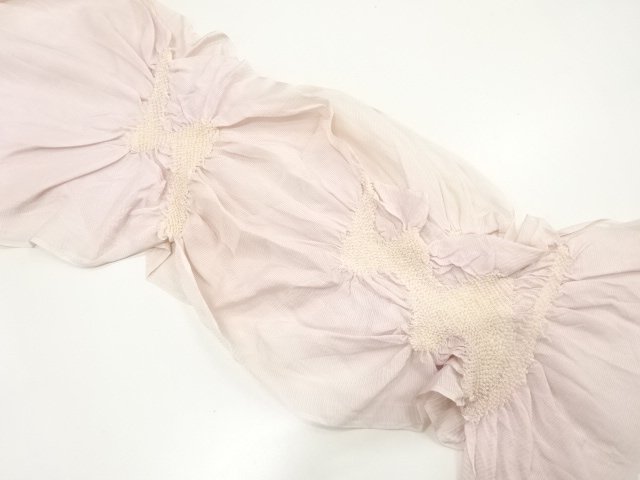 正絹　絞り　夏用帯揚げ