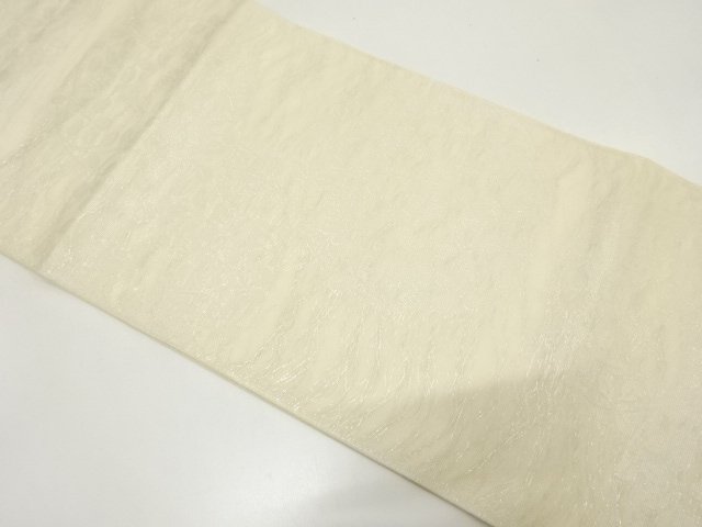 アンティーク　紗　萩模様織り出し袋帯（材料）