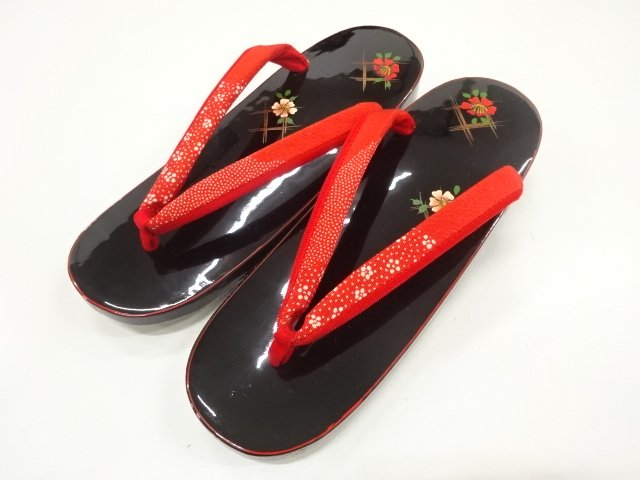 未使用品　桐下駄(23センチ)