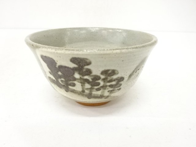 京焼　鉄絵　茶碗