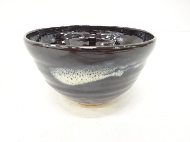 京焼　刷毛目　茶碗
