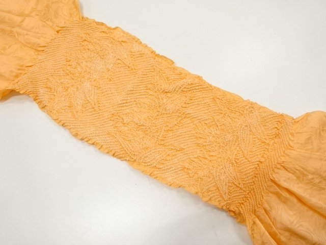 JAPANESE KIMONO / OBIAGE / SILK / SHIBORI