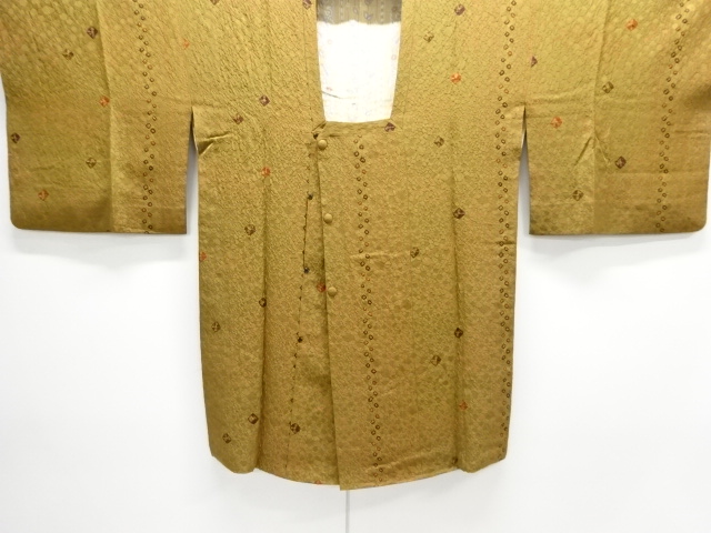 JAPANESE MICHIYUKI COAT / SHIBORI / KIKU ARABESQUE