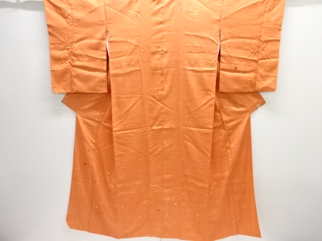 JAPANESE KIMONO / TSUMUGI HOMONGI / EMBROIDERY / DOTS