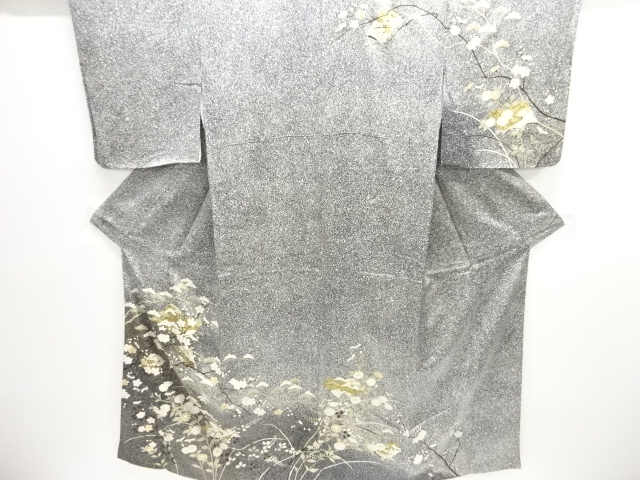 読み本に松梅模様訪問着