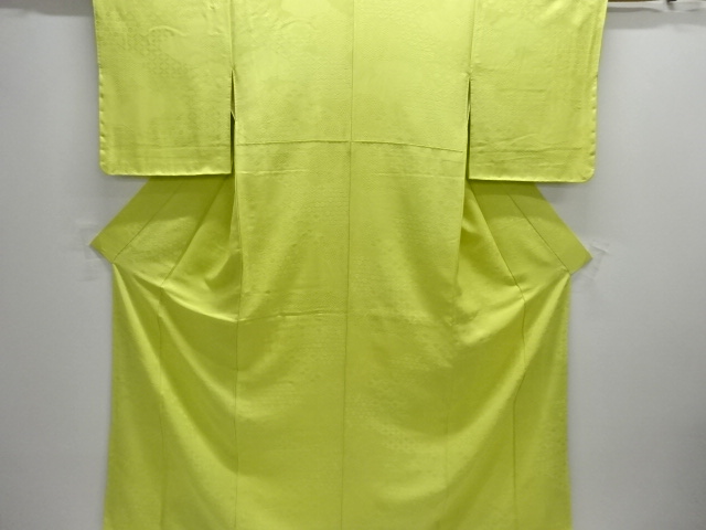 JAPANESE KIMONO / IROMUJI / UNUSED / WOVEN CLASSICAL PATTERN