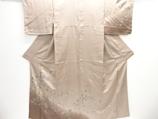 JAPANESE KIMONO / HOMONGI / AUTUMN FLOWERS