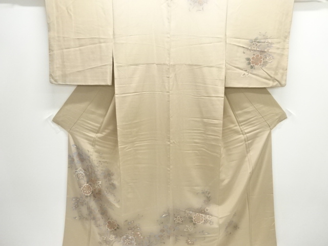 JAPANESE KIMONO / HOMONGI / SILK / PHOENIX & FLORAL ARABESQUE