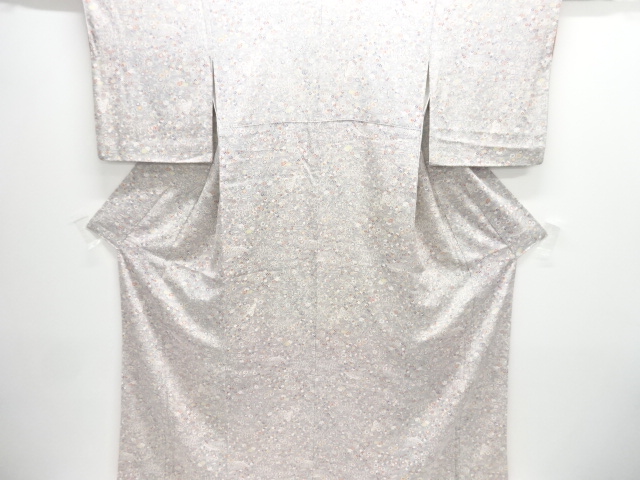 JAPANESE KIMONO / KOMON / FLORAL PLANTS