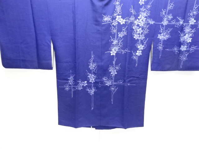 枝花模様絵羽道行コート