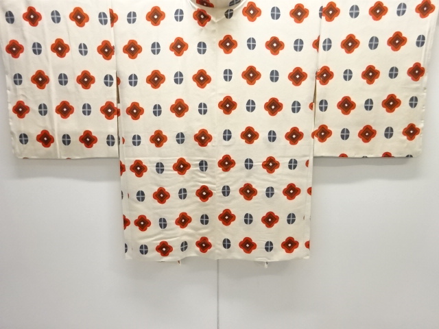 未使用品　花模様羽織