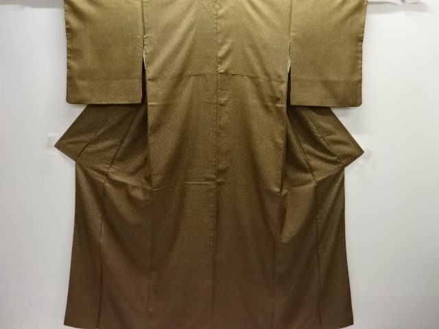 JAPANESE KIMONO / TSUKESAGE HOMONGI / SILK / SCATTERED NORI / SINGLE CREST