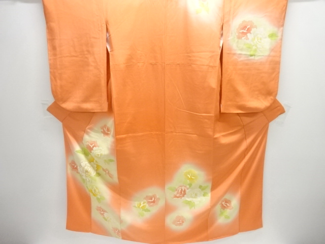 花模様刺繍訪問着