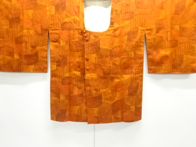 JAPANESE MICHIYUKI COAT / MATELASSE / WOVEN ABSTRACT