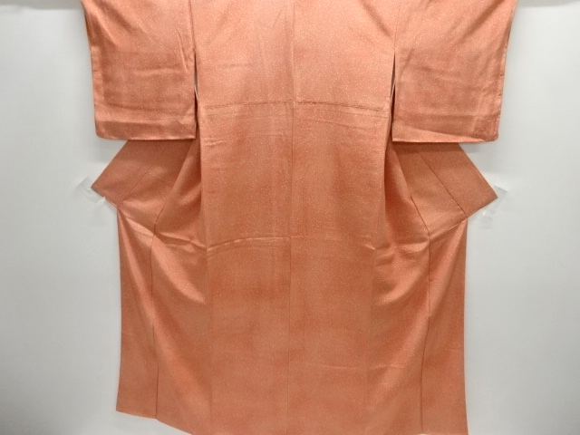 のり散らし模様織出し小紋着物