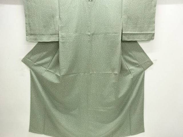 未使用品　のり散らし模様小紋着物