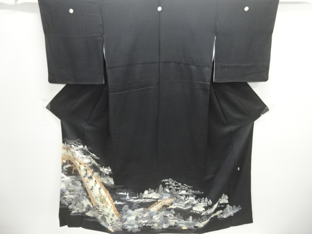 JAPANESE KIMONO / TOMESODE / PEOPLE IN THE PAST / ARTIST WORK