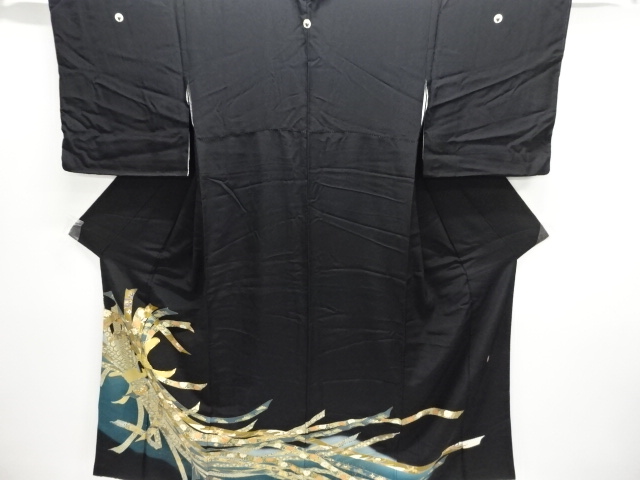 束ね熨斗模様刺繍留袖(比翼付き)