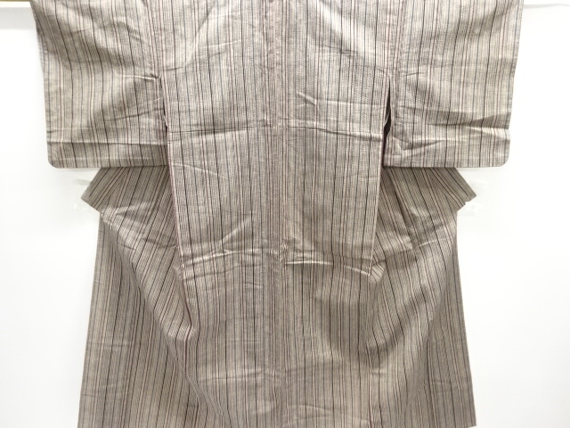 無形文化財正藍阿波しじら縞織出し着物