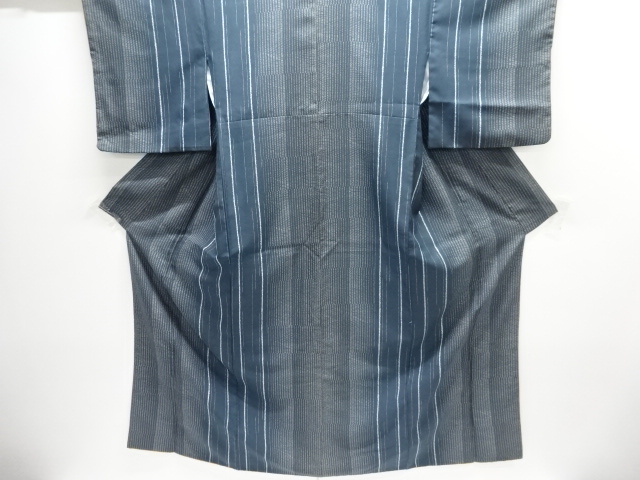 縞模様小紋着物