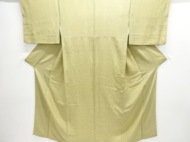 JAPANESE KIMONO / KOMON / FLOWER & RHOMBUS