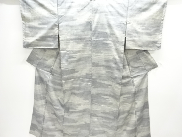 JAPANESE KIMONO / ANTIQUE KIMONO / SILK / TSUMUGI / WOVEN MIST