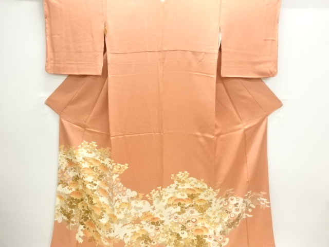 JAPANESE KIMONO / IRO-TOMESODE / KIKU / ARTIST WORK